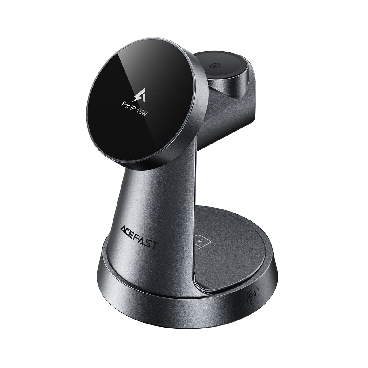 E48 15W 3-in-1 wireless charging desktop stand