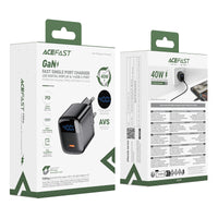 A135 PD40W charger with digital display