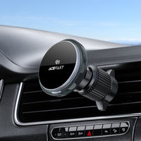 D61 Qi2 25W magnetic wireless charging car holder