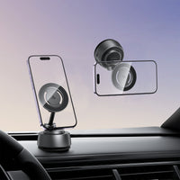 E54 electric suction cup magnetic car holder for dashboard