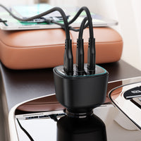 B18 200W(2USB-C+USB-A)fast car charger