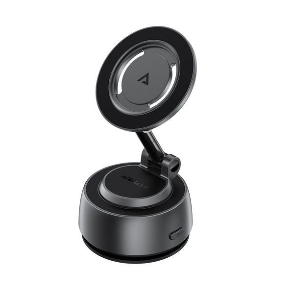 E54 electric suction cup magnetic car holder for dashboard