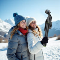 E41 selfie stick with automatic tripod and face tracking