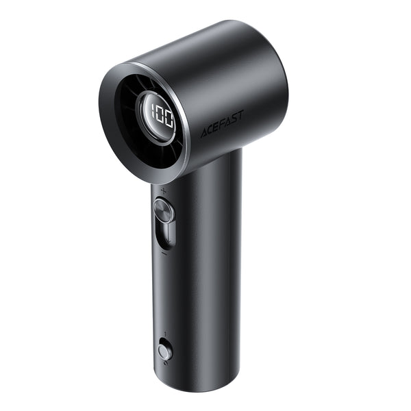 YF1 mini handheld fan with digital display