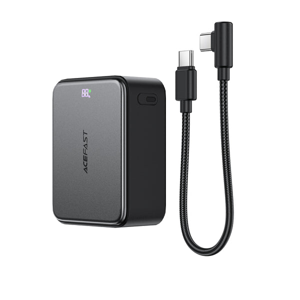 M28-10000 22.5W fast charging power bank with cable (CCC)