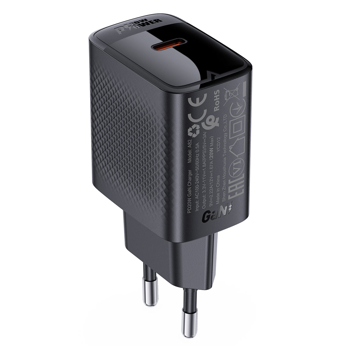 A82 PD20W GaN USB-C