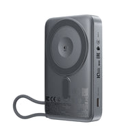 M40-10000 22.5W magnetic wireless charging power bank with holder and cable (CCC)