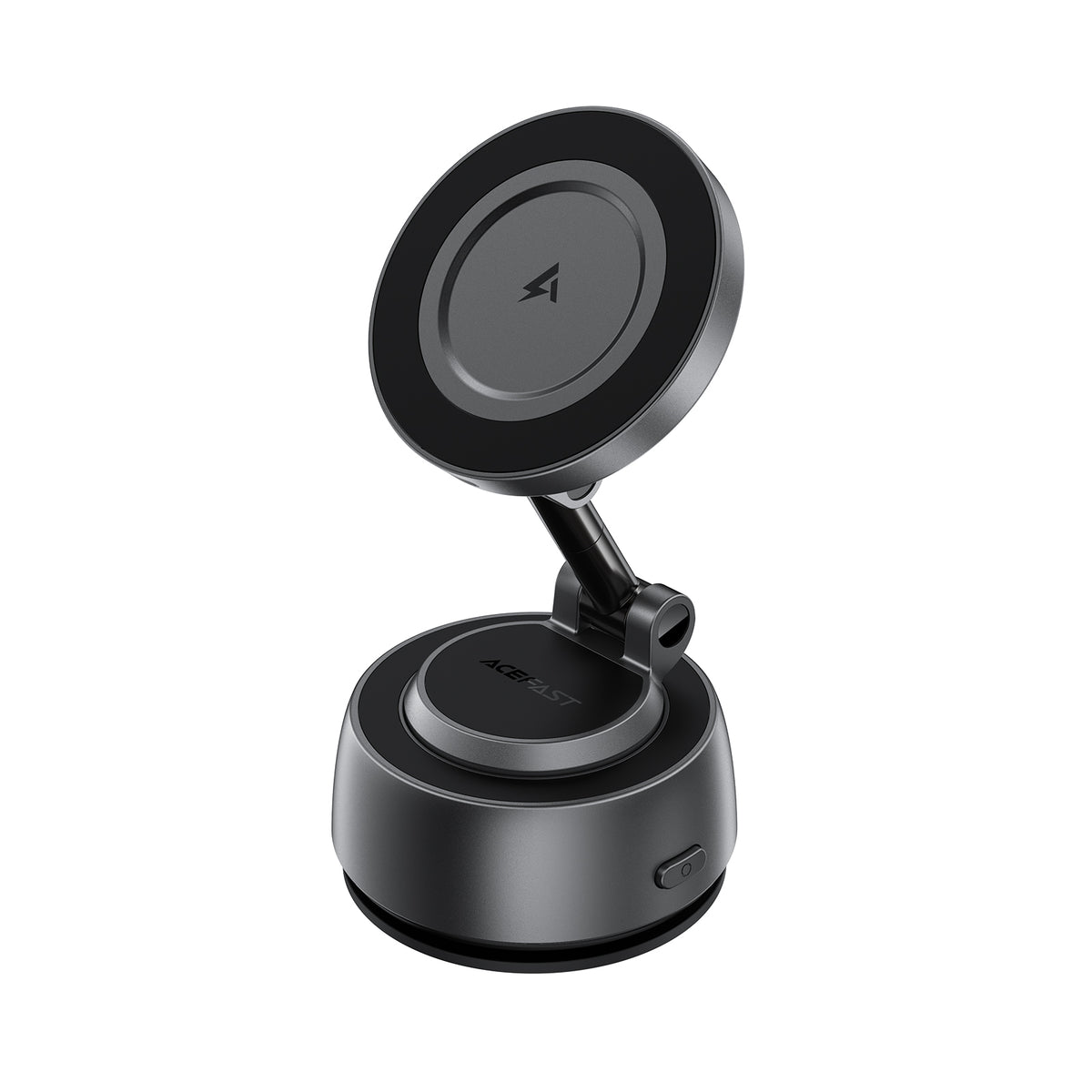 E53 wireless charging car holder with electric suction cup for dashboard