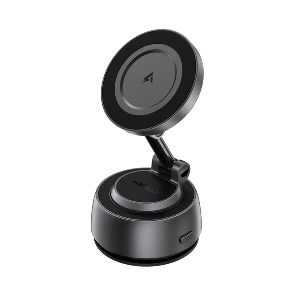 E53 wireless charging car holder with electric suction cup for dashboard