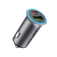 B16 95W (USB-A+USB-C) dual port metal car charger