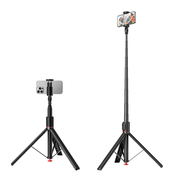 E31 selfie stick with automatic tripod