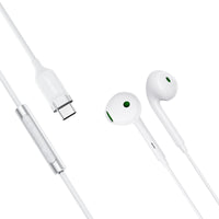 L7 USB-C semi-in-ear wired earphones with mic