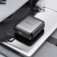 M23-10000 22.5W Power bank built-in dual Cables