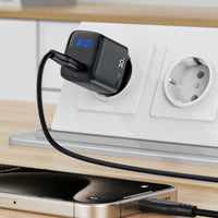 A115 PD30W GaN USB-C with digital display