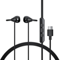 L16 USB-C clip-on wired earphones with mic
