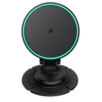 D65 magnetic folding wireless charging car holder