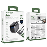 A115 PD30W GaN USB-C with digital display