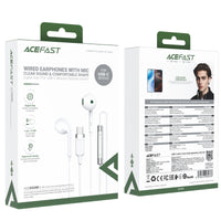 L7 USB-C semi-in-ear wired earphones with mic