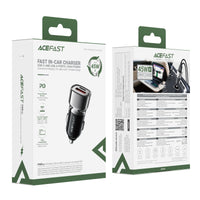 B20 PD45W (USB-C+USB-A) car charger