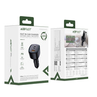B18 200W(2USB-C+USB-A)fast car charger