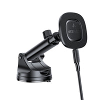 D47 magnetic wireless charging car holder for dashboard