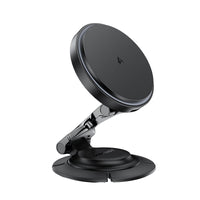 D65 magnetic folding wireless charging car holder