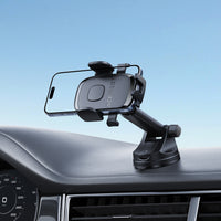D57 one-key lock car holder for dashboard