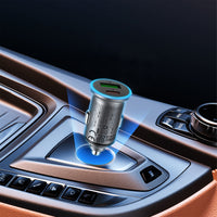 B15 65W (USB-A+USB-C) dual port metal car charger