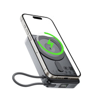 M40-10000 22.5W magnetic wireless charging power bank with holder and cable (CCC)