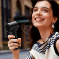 YF1 mini handheld fan with digital display