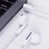 L14 3.5mm semi-in-ear wired earphones with mic