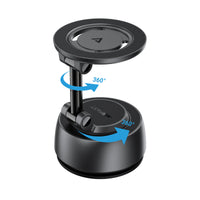 E54 electric suction cup magnetic car holder for dashboard