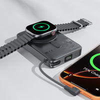 M40-10000 22.5W magnetic wireless charging power bank with holder and cable (CCC)
