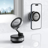 E30 Electric Suction cup magnetic Phone holder