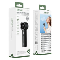 YF1 mini handheld fan with digital display