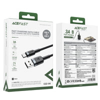 C22-04 USB-A to USB-C aluminum alloy（1.2m）