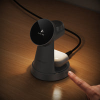 E48 15W 3-in-1 wireless charging desktop stand