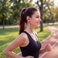 L16 USB-C clip-on wired earphones with mic