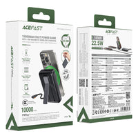 M24-10000 22.5W magnetic fast charging power bank with holder and cable (CCC)