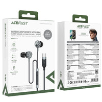 L6 USB-C in-ear wired earphones with mic