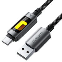 C21-04 USB-A to USB-C fantasy color series braided（1.2m）