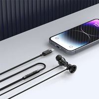 L10 USB-C in-ear silicone wired earphones with mic